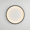 Rund LED-væglampe i skandinavisk stil – Halovo