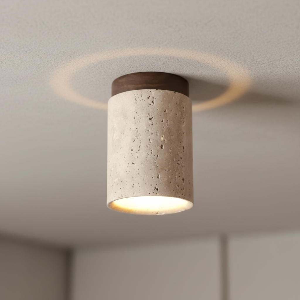 Rund påbygningsloftlampe - CalmiLight
