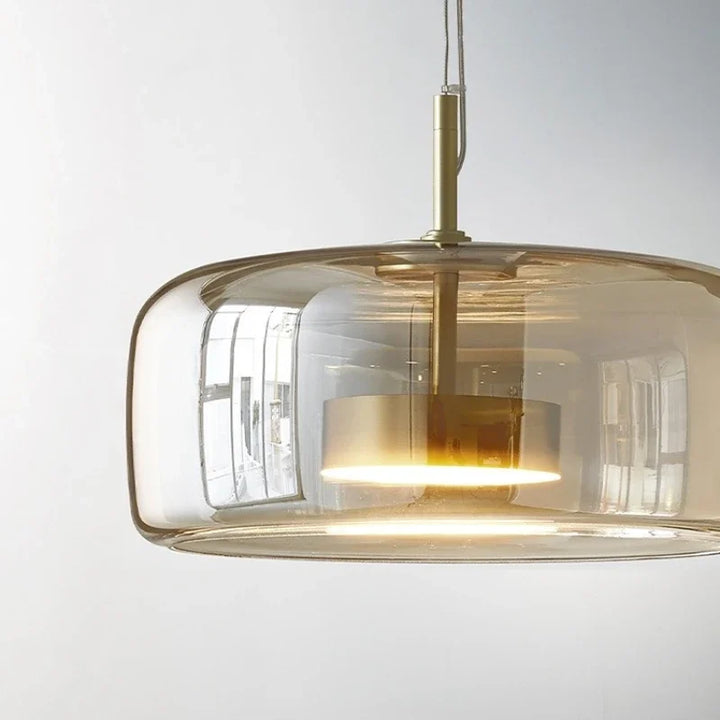 Astrid - Moderne nordisk pendel i glas