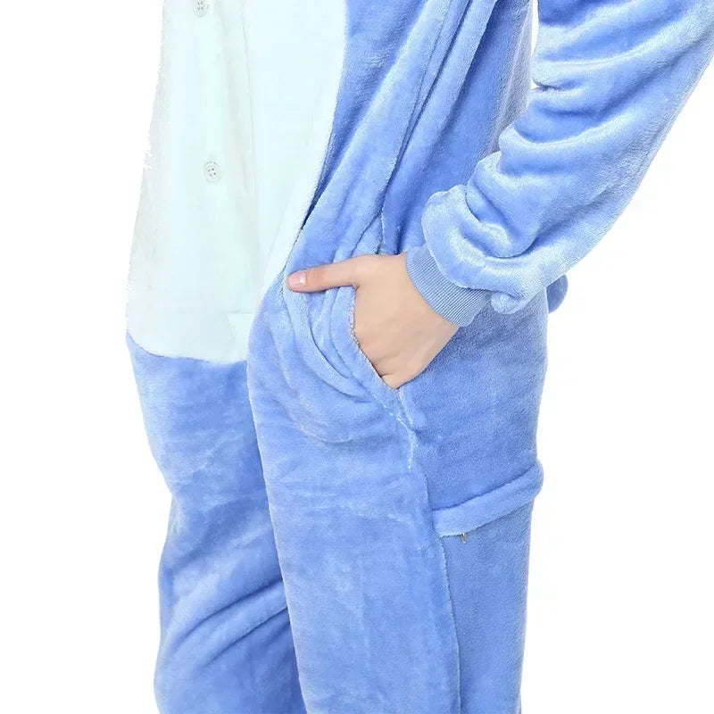Onesie til børn – vintermagi BlueZee