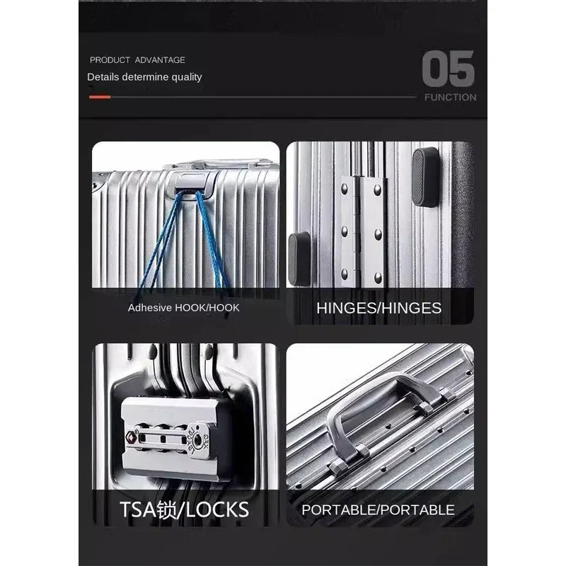 Hard case-kuffert i aluminium-magnesium – Sarajevo