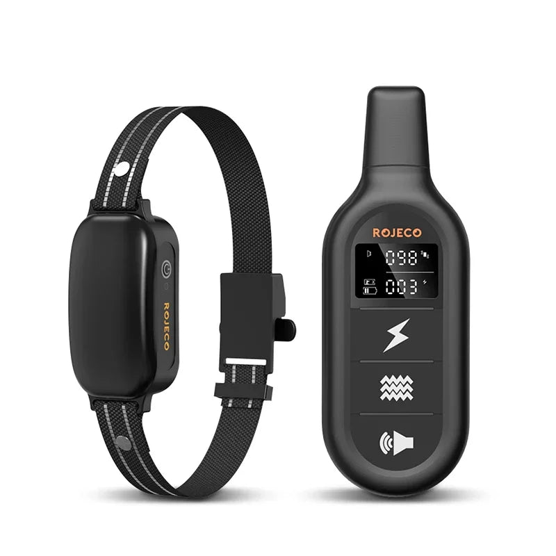 Elektrisk træningshalsbånd til hunde med 1000 m rækkevidde og vandtæt design – PetTrainer