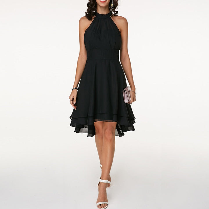 Stilfuld kjole med charmerende flæser – Isabella