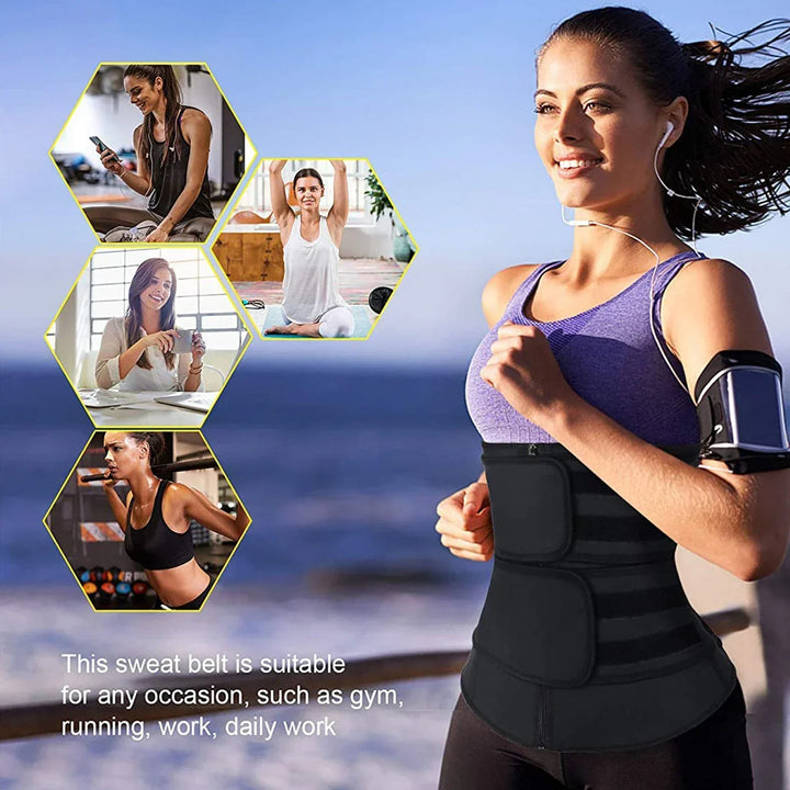 Taljetræner i neopren – SweatPro