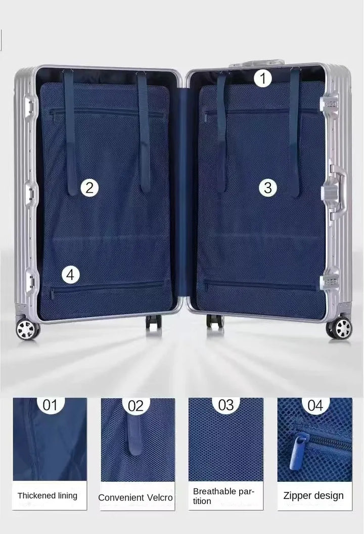 Hard case-kuffert i aluminium-magnesium – Sarajevo