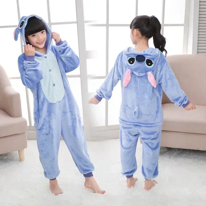 Onesie til børn – vintermagi BlueZee