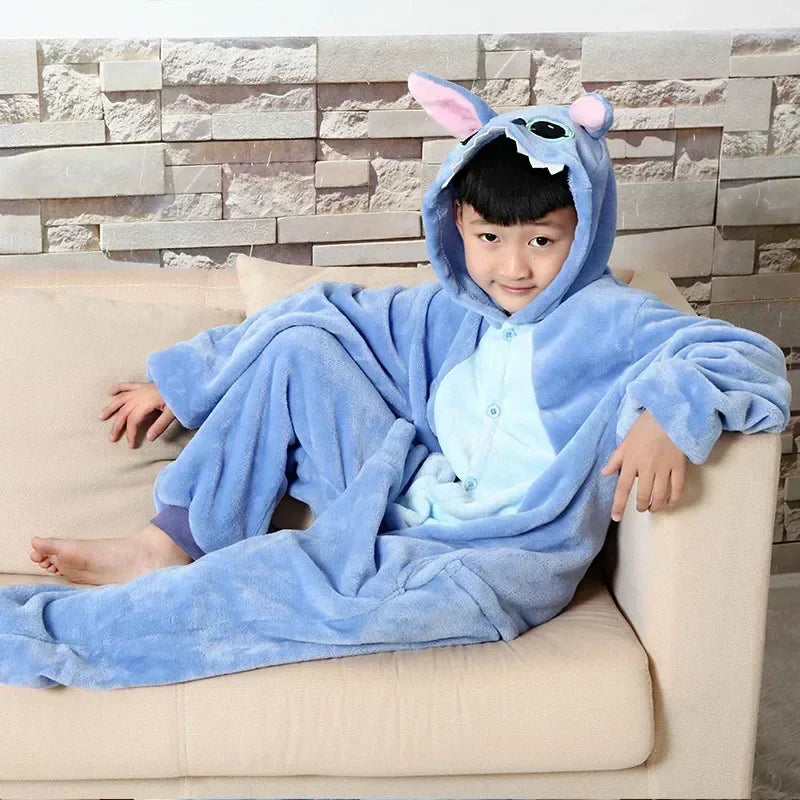 Onesie til børn – vintermagi BlueZee
