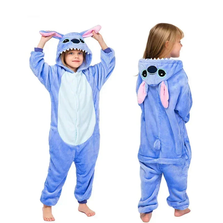 Onesie til børn – vintermagi BlueZee