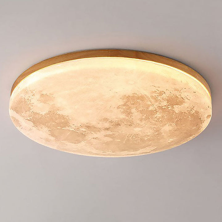 LunarGlow loftlampe – Afslappende måneskin til ethvert interiør