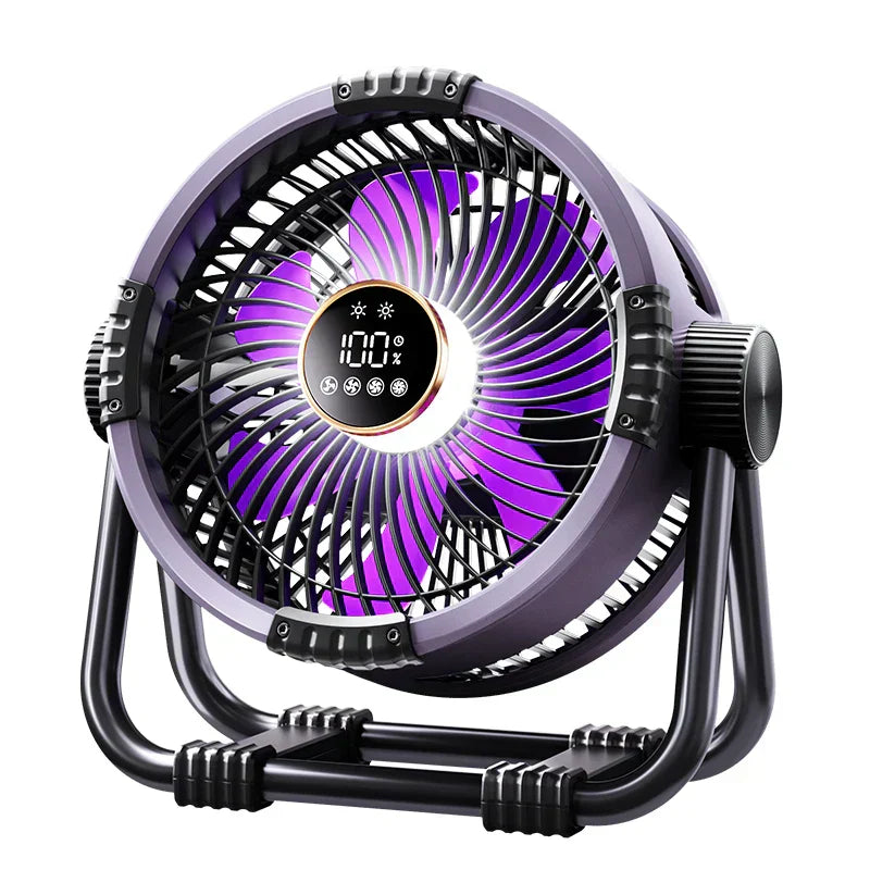 Campingventilator med 20.000 mAh batteri