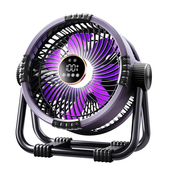 Campingventilator med 20.000 mAh batteri