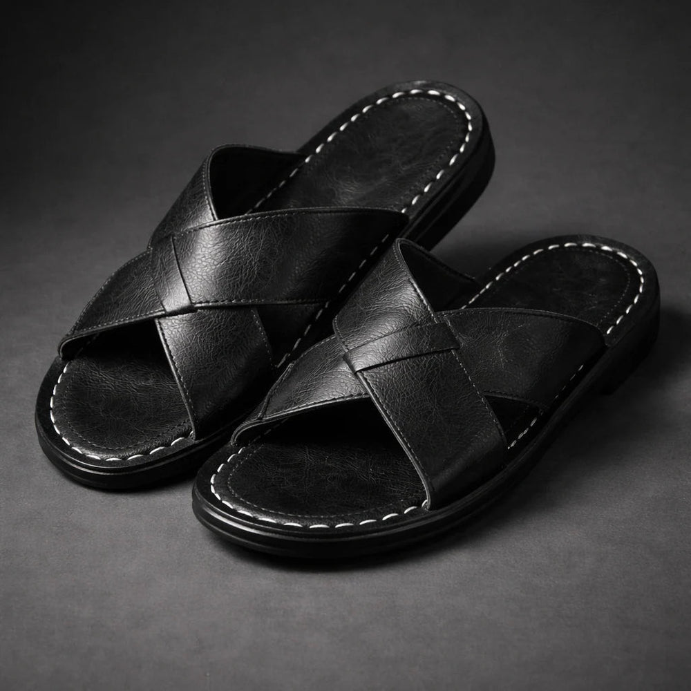 Sandaler til mænd | Krydsede remme og nem indstigning