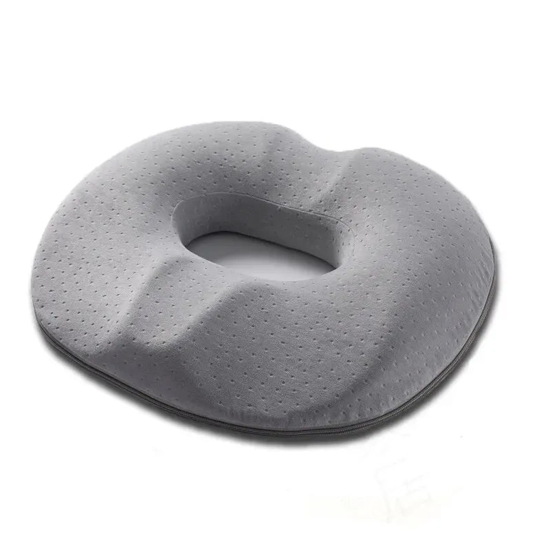 OrthoRelax | Siddepude i memoryskum | Lindring for haleben og rygsøjle | Ergonomisk og komfortabel