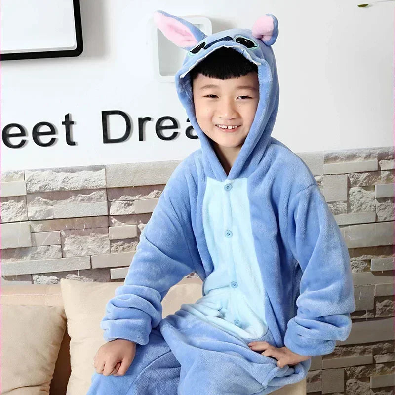 Onesie til børn – vintermagi BlueZee