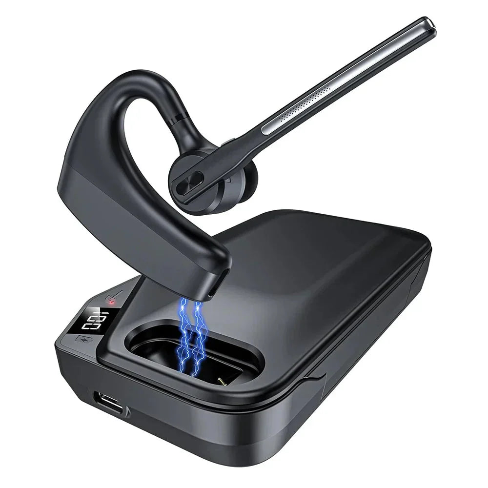 Støjreducerende Bluetooth-headset med dobbelte mikrofoner – Orivo