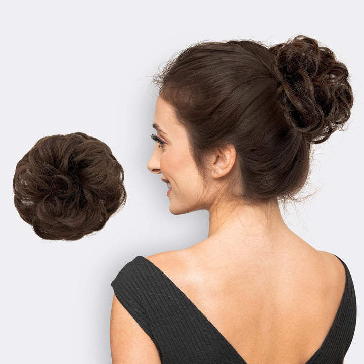 Hår-scrunchie til fyldig knold – BunPop