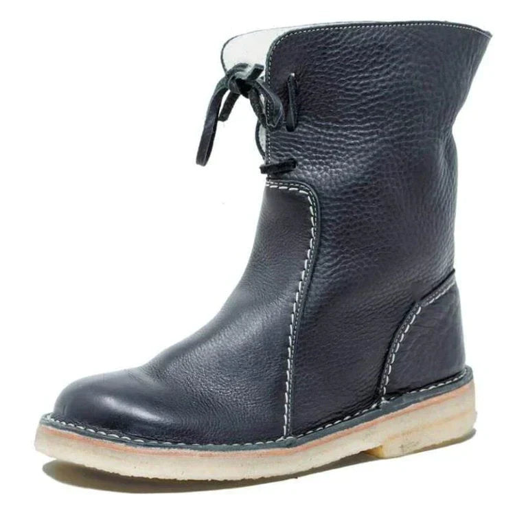 Luksuriøse halvhøje foerede damestøvler - Sophia Hike Boot