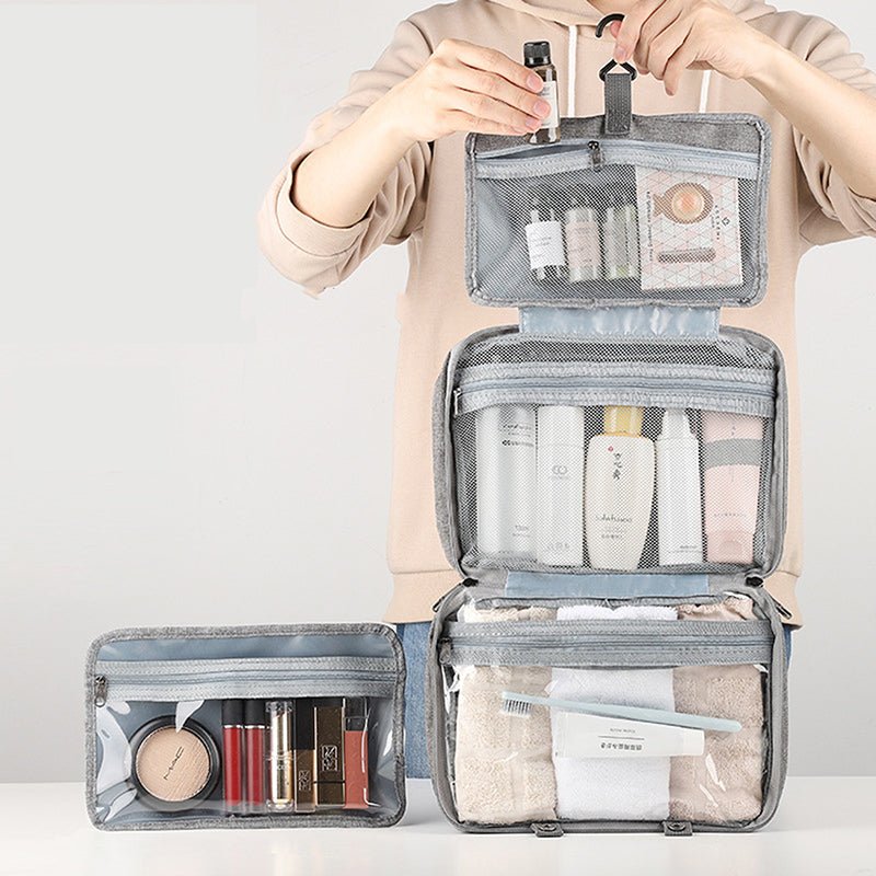 TravelTidy – Kompakt kosmetikorganizer med 4 rum