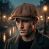 Vintage sixpence – klassisk newsboy-kasket i retrostil