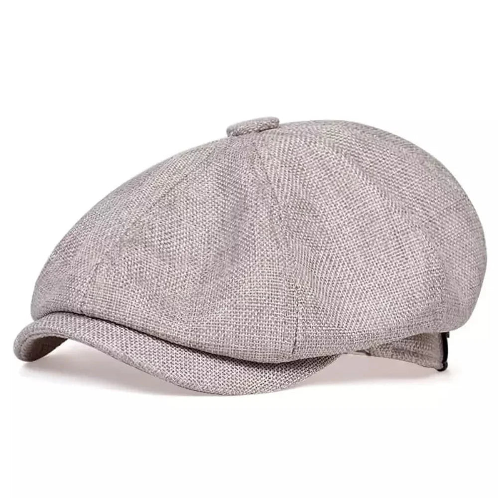 Vintage sixpence – klassisk newsboy-kasket i retrostil