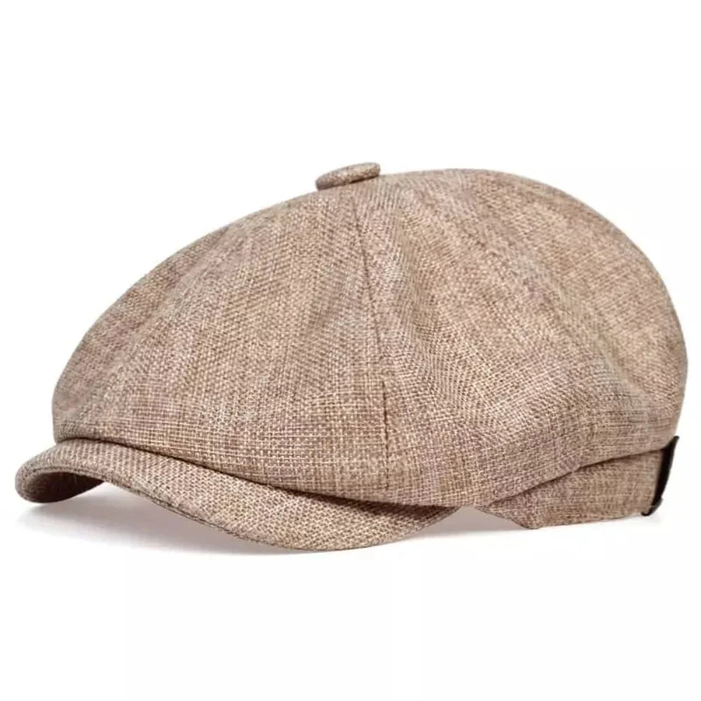 Vintage sixpence – klassisk newsboy-kasket i retrostil