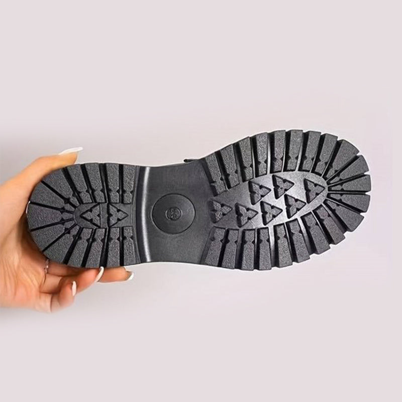 Slippers med lav blokhæl - Liv