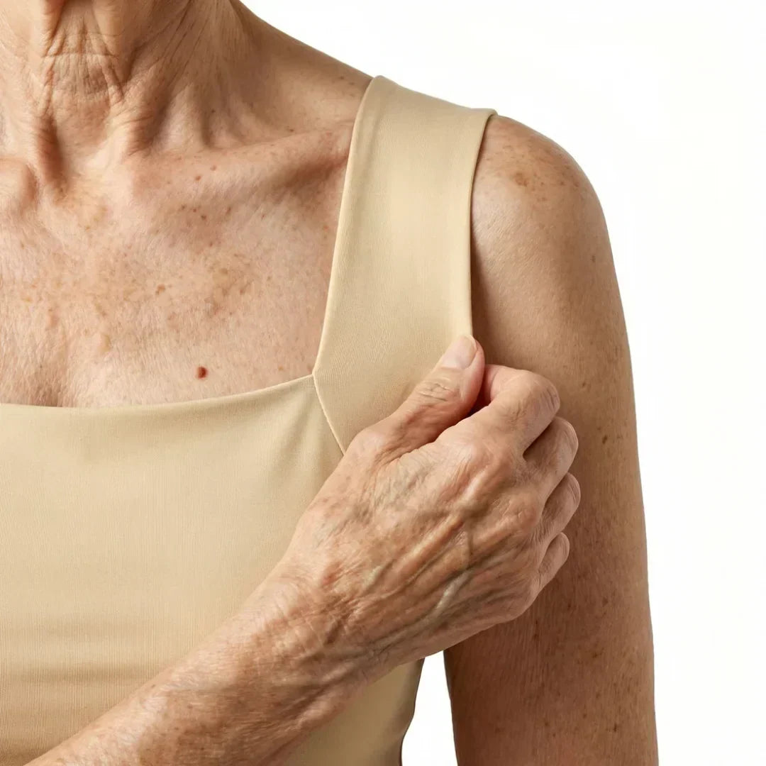 Komfort-tanktop med indbygget BH-støtte