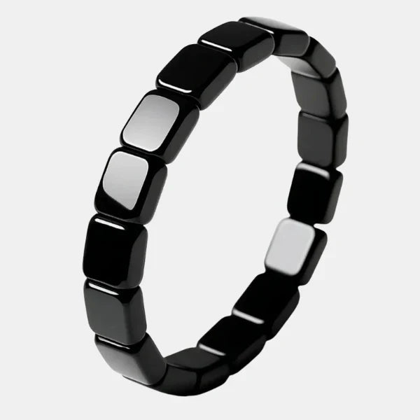 Hæmatit-armbånd til mænd – Elegance, styrke & stilfuld energi
