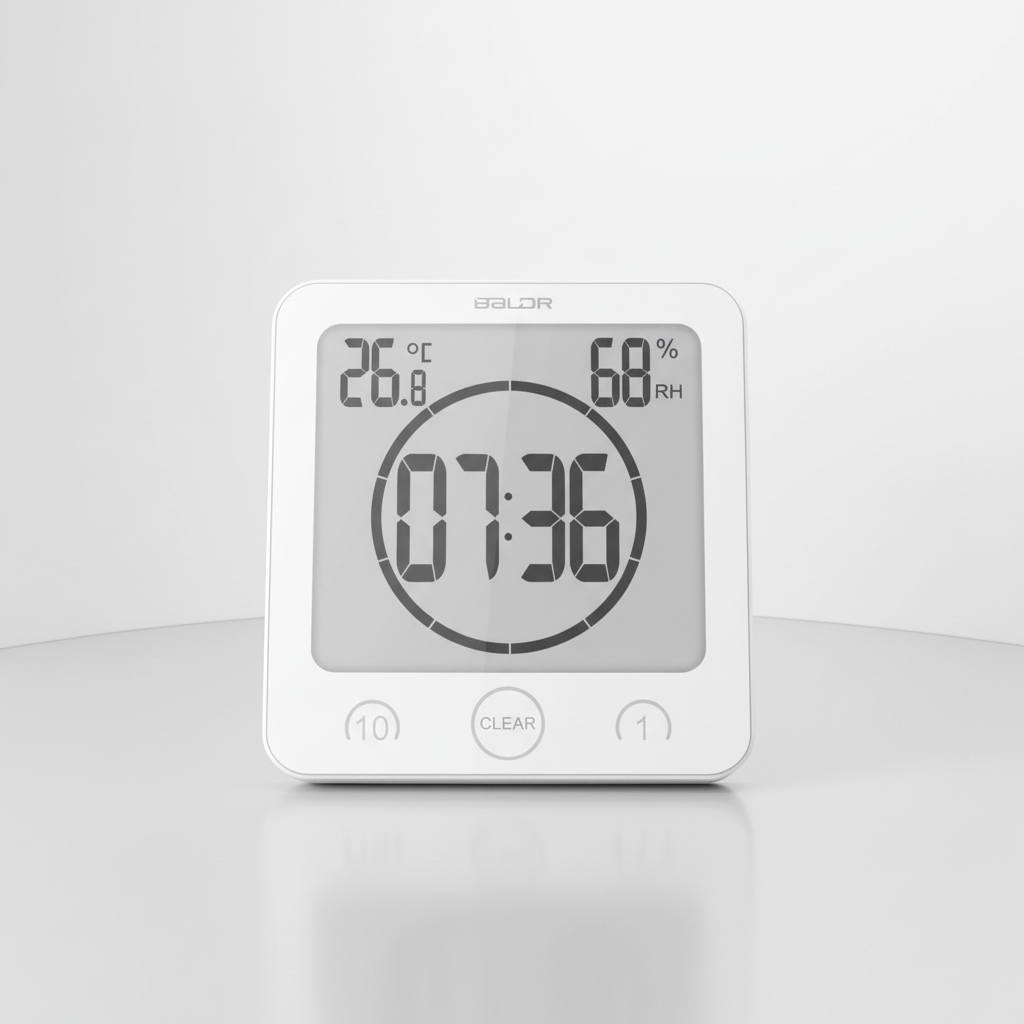 Brusetimer med sugekop - SplashClock