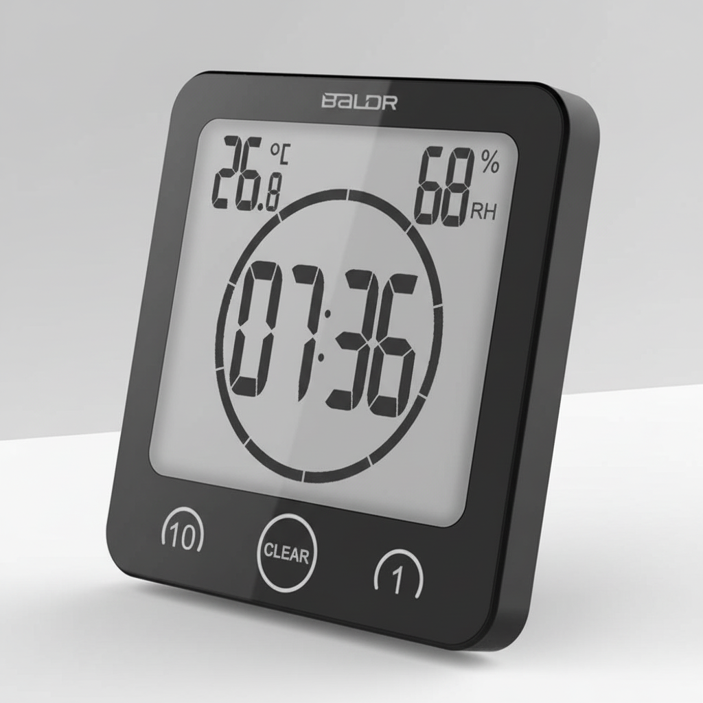 Brusetimer med sugekop - SplashClock
