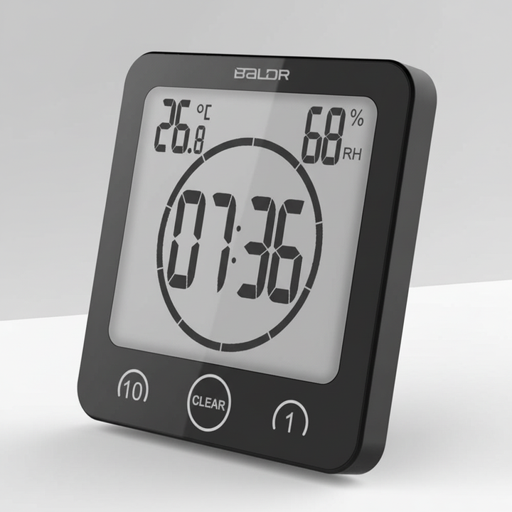 Brusetimer med sugekop - SplashClock