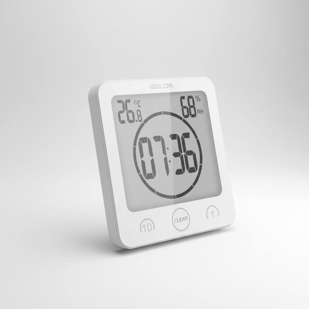 Brusetimer med sugekop - SplashClock