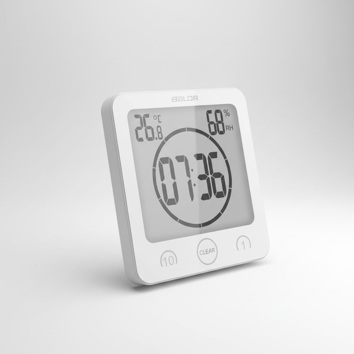 Brusetimer med sugekop - SplashClock
