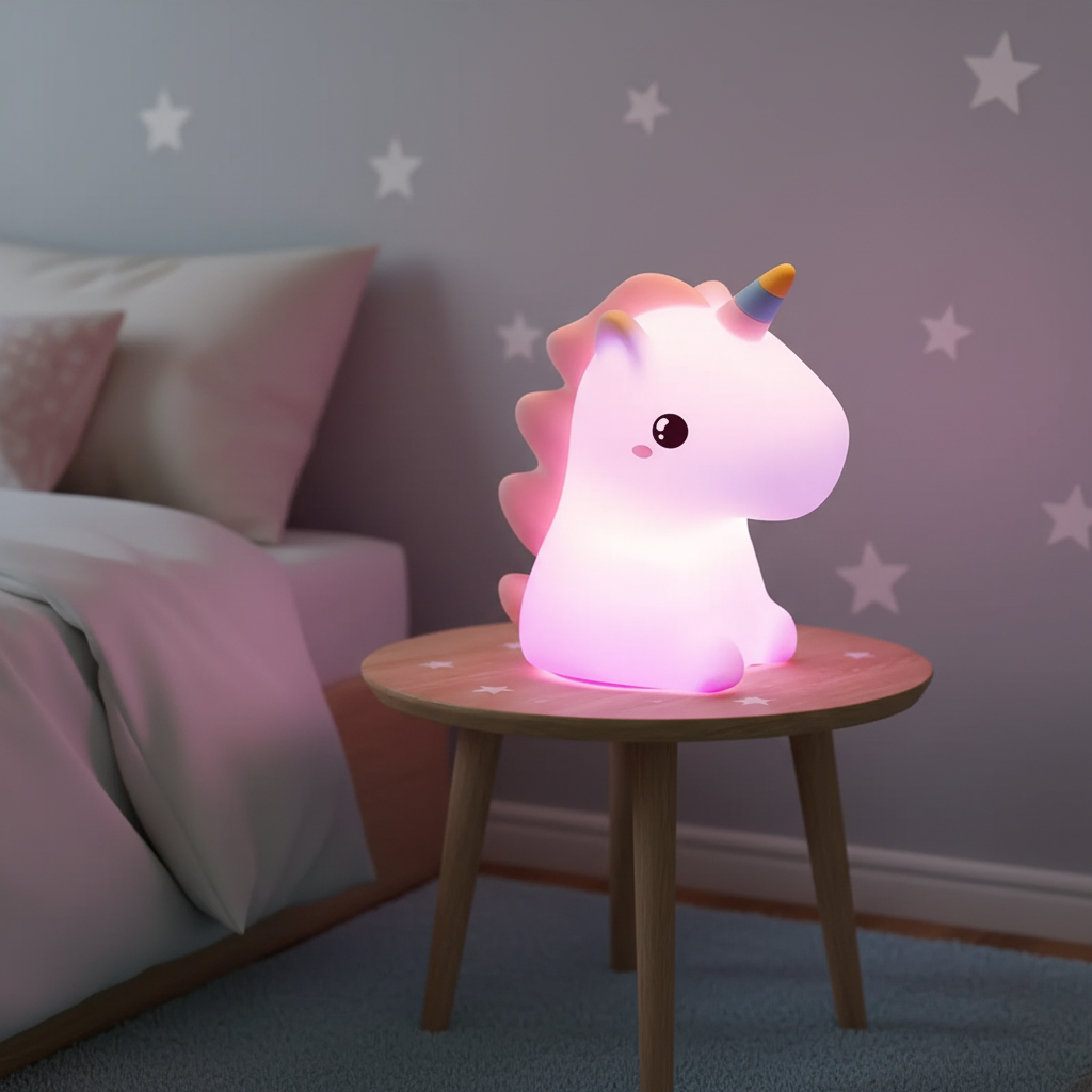 USB-genopladelig natlampe til børn - Magicgleam