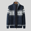 Herrestrikket cardigan