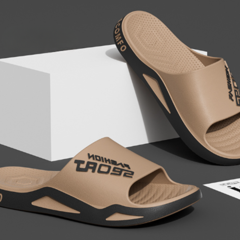 Lette Unisex Sportssandaler – Polstret Slip-On-Design