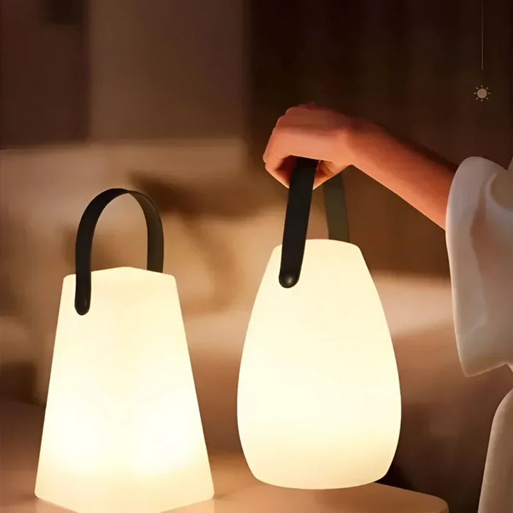 Bærbar vandtæt trådløs bordlampe - RadianceFlex