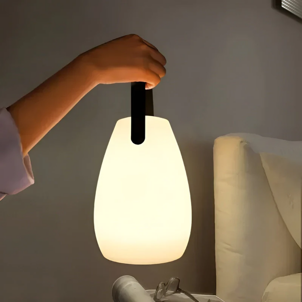 Bærbar vandtæt trådløs bordlampe - RadianceFlex