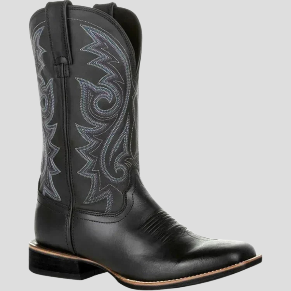 Herre western cowboystøvler