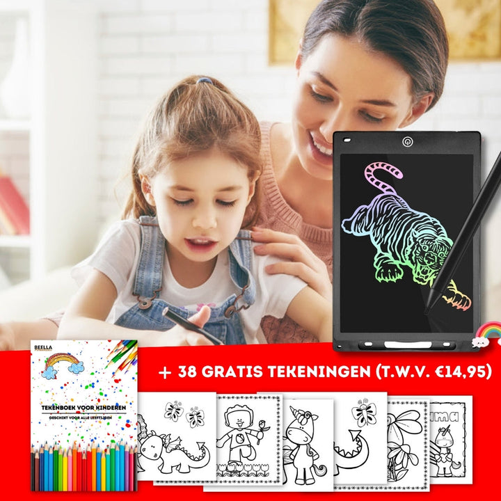 LCD-tegnetablet til børn – CreativeScribble