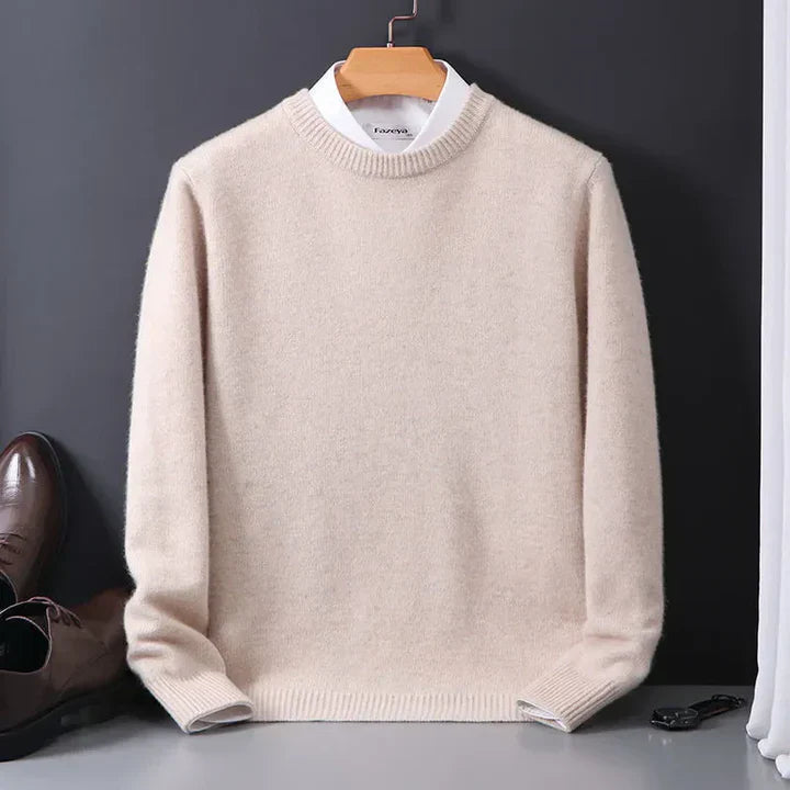 Kaspisk klassisk cashmere mænds sweater