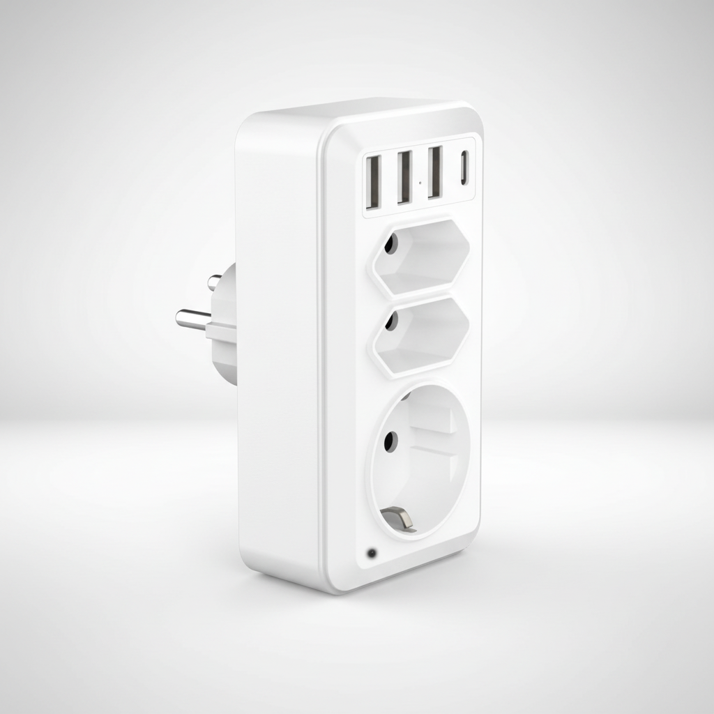 Stikdåse med USB-porte – praktisk strømforsyning til hjem og kontor