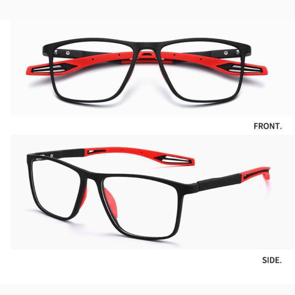 Multifokale læsebriller med klart syn på nært og fjernt hold