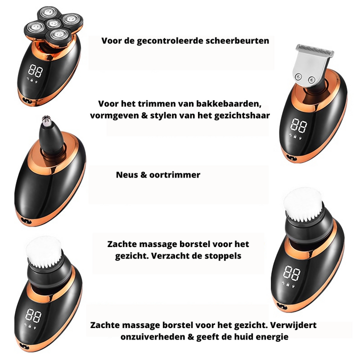 Pro Shaver | En vandtæt, trådløs og kraftfuld trimmer til mænd