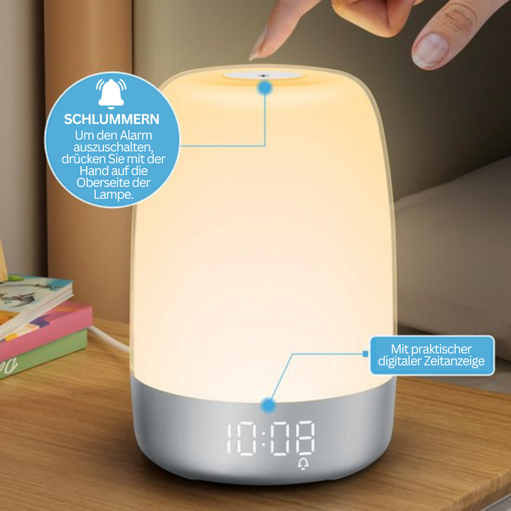 Wake-up light med naturlyde – Aurora