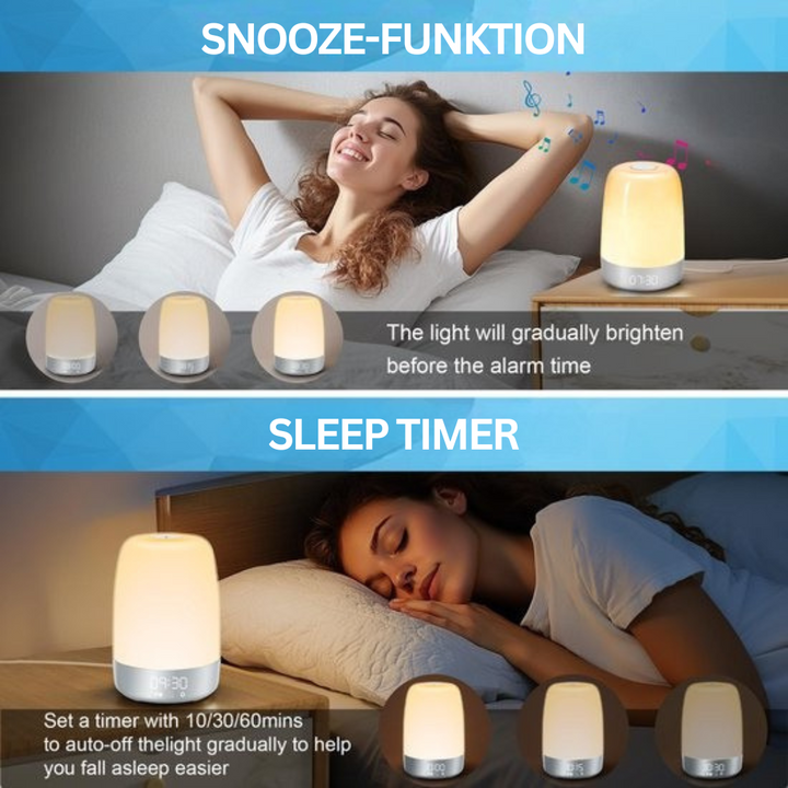 Wake-up light med naturlyde – Aurora