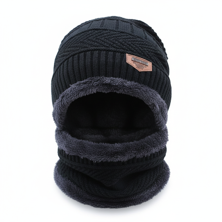 Varm hue med ansigtsbeskyttelse – WinterCap