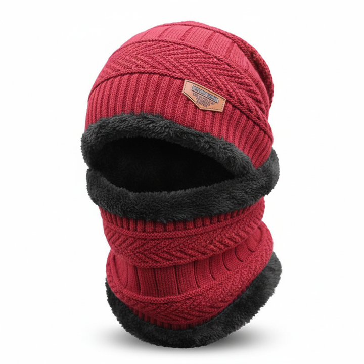 Varm hue med ansigtsbeskyttelse – WinterCap
