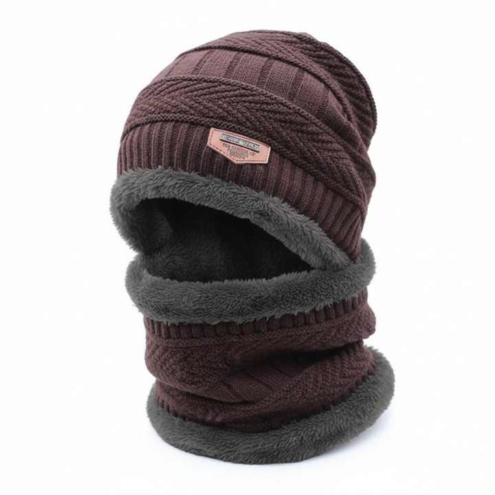 Varm hue med ansigtsbeskyttelse – WinterCap