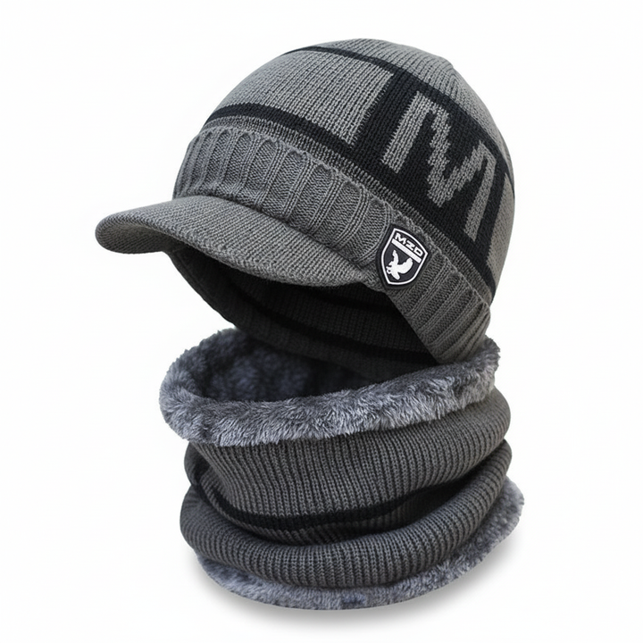 Varm hue med ansigtsbeskyttelse – WinterCap